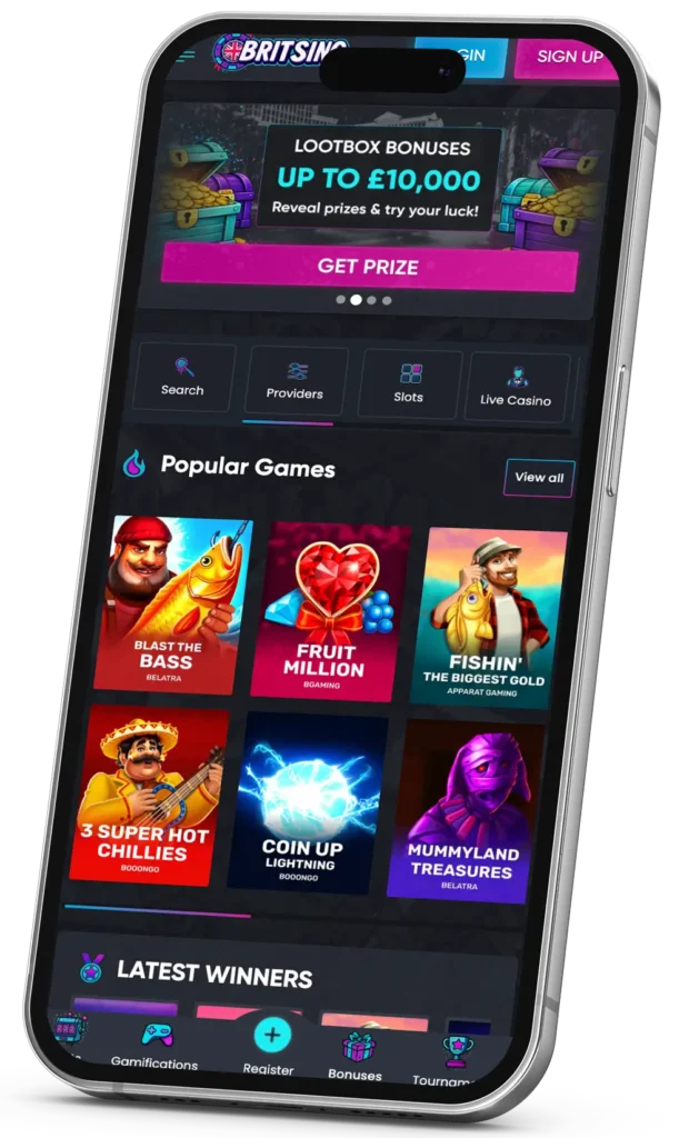 Britsino Casino Mobile App